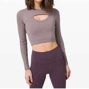 Lululemon Better Best Long Sleeve in Lunar Rock